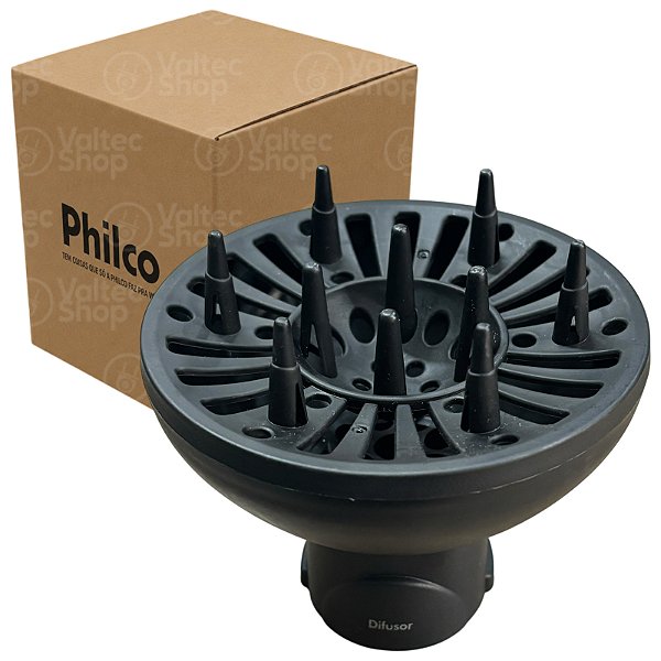Difusor Escova Secadora Philco Ion Brush Beauty Shine PEC04R