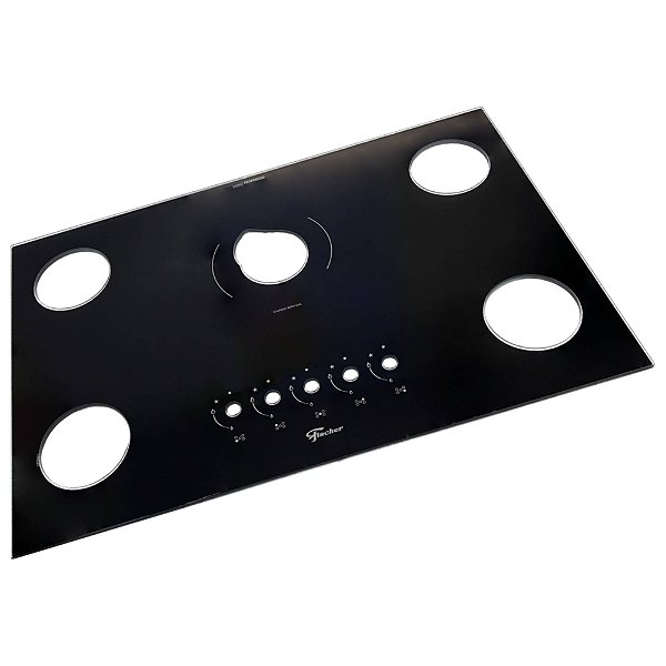 Tampo Vidro Fogão Cooktop Fischer Fit Line 5 Bocas Orig Lote