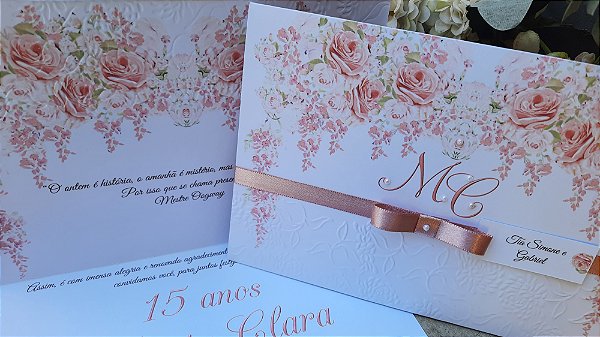 Convites de 15 anos belíssimo