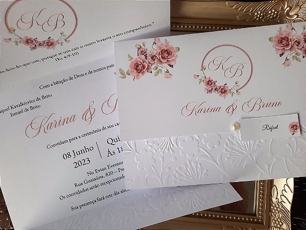 Convites de casamento