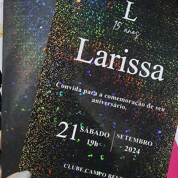 Convite holográfico