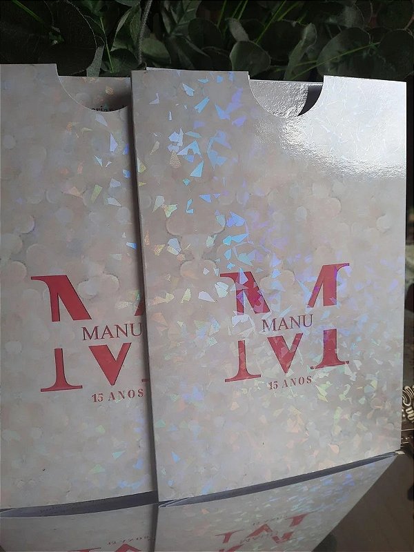 Convite de 15 anos holográfico