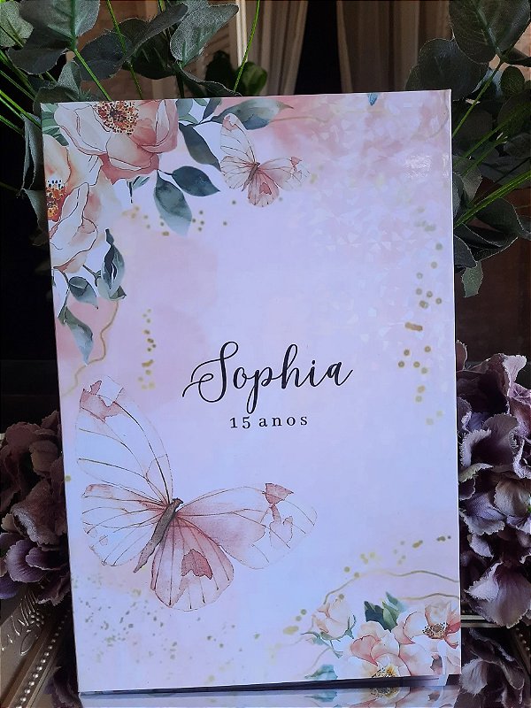 Convite de 15 anos capa dura