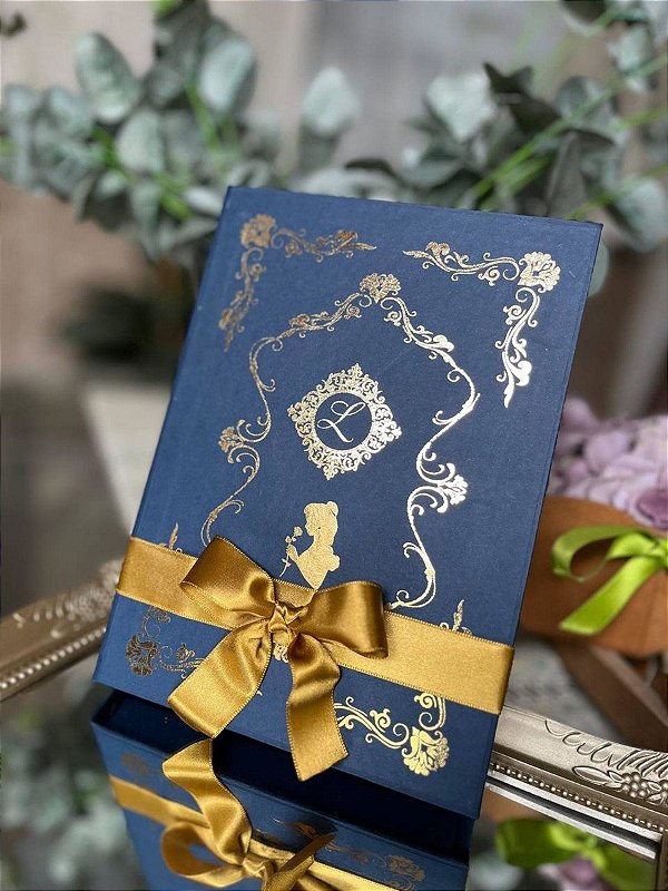 Convite A Bela e a Fera Luxo