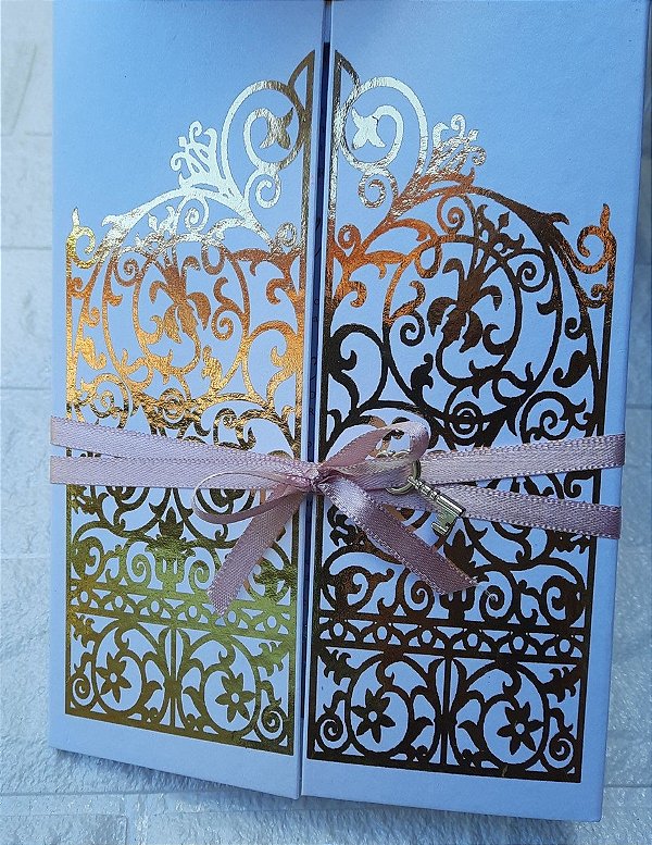 Convite box luxo capa dura