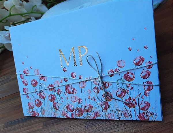 Convite box capa dura luxo