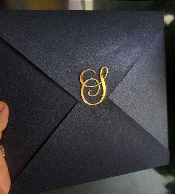 Convite de 15 Anos Envelope Perolado