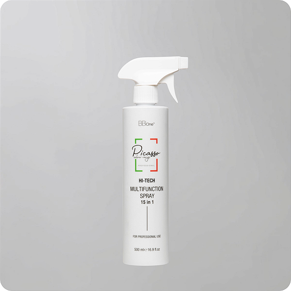 Spray de Tratamento Capilar Multifuncional Picasso HI-TECH 15 em 1 - 500ml