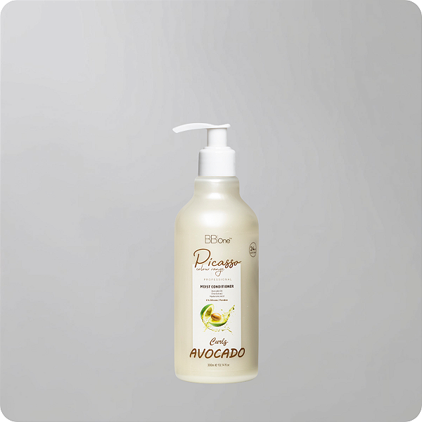 Condicionador para Hidratação de Cabelos Cacheados Avocado Curls Picasso - 300ml