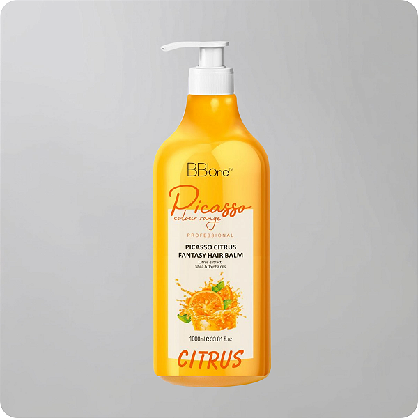 Condicionador de Tratamento Coreano Hidratação Citrus Fantasy Hair Balm Picasso Professional - 1000ml