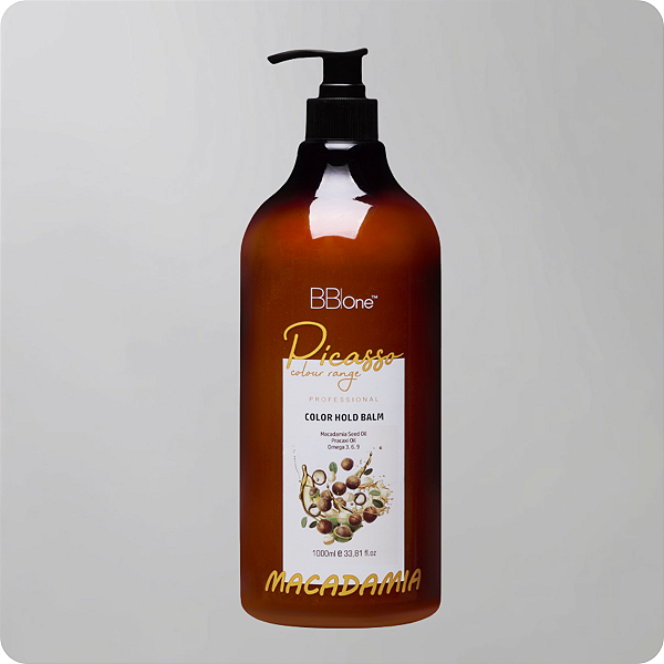 Condicionador para Proteção da Cor e Nutrição Picasso Color Hold Balm Macadâmia - 1000ml