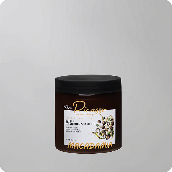 Shampoo Manteiga para Proteção da Cor e Nutrição Butter Color Hold Macadâmia - 500ml