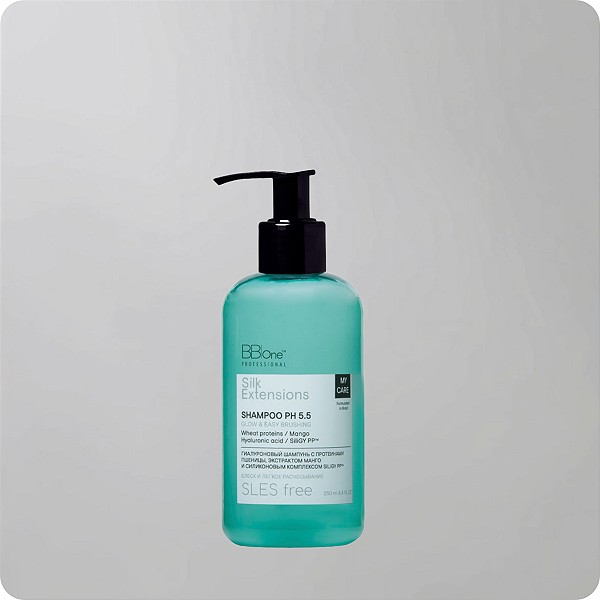 Shampoo Silk Extensions Glow & Easy Brushing- 250ml