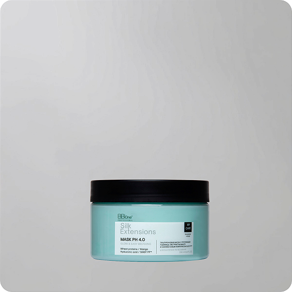 Máscara de Tratamento para Cabelos com Mega Hair e Extensões Silk Extensions Glow & Easy Brushing - 250ml