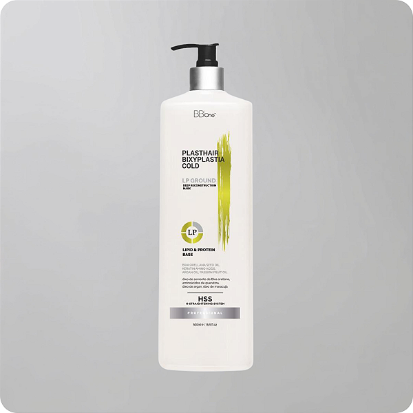 Tratamento Passo 2 Bixyplastia Cold LP Ground - Plástica dos Fios a Frio BB One PRO - 1000ml