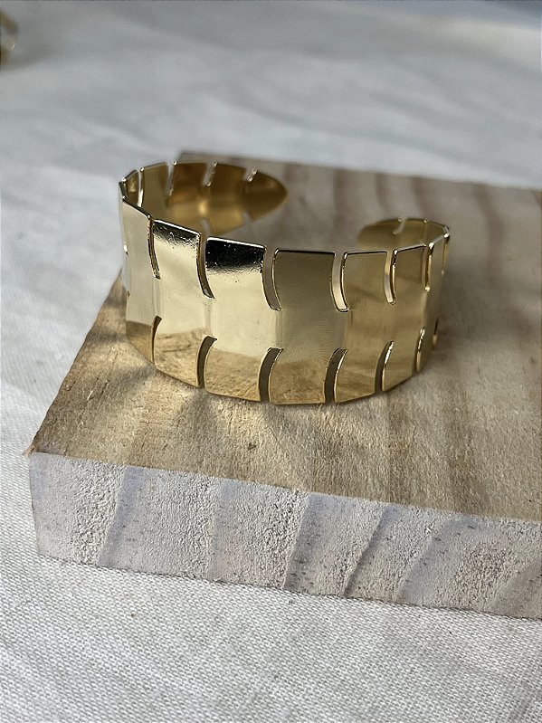 Bracelete Chapas Liso