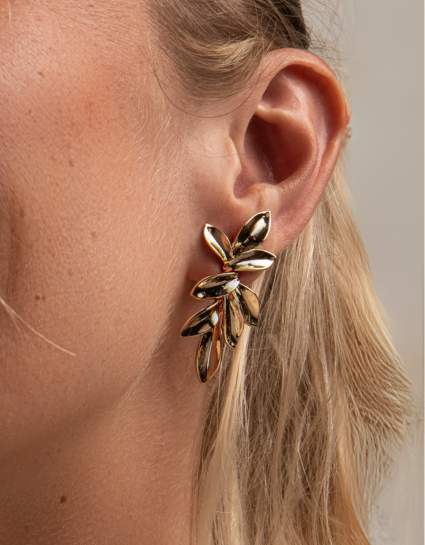Brinco Folhas Nature Charm