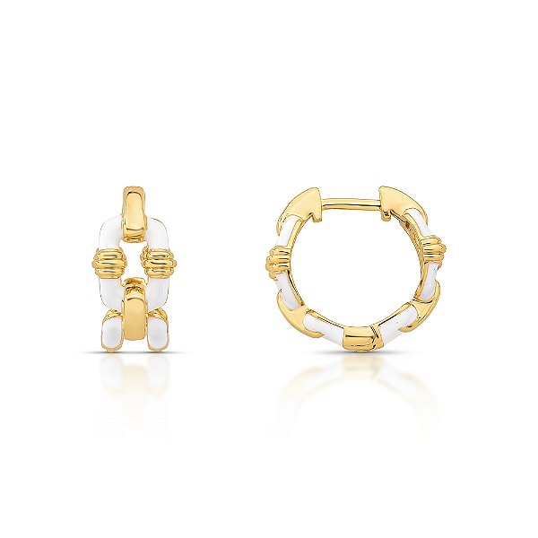 BRINCO ICE CHAIN DOURADO/BRANCO