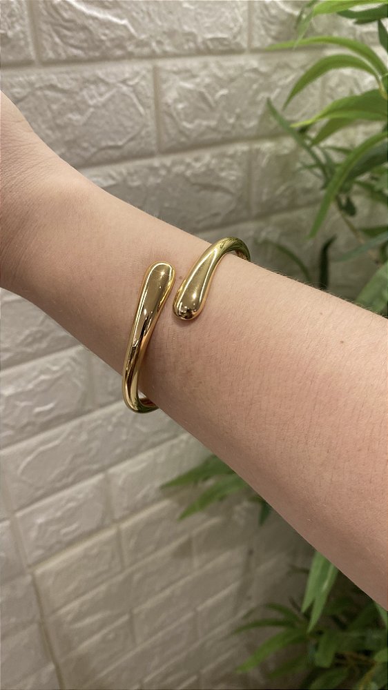BRACELETE GOTAS CRUZADAS D