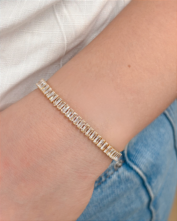 PULSEIRA ZIRCONIA CRISTAL/COLORS FECHO REGULAVEL D