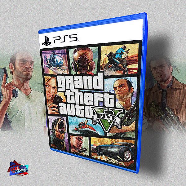 GTA V VERSÃO PS5 MÍDIA DIGITAL