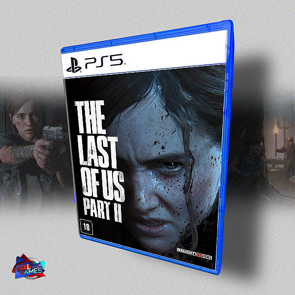 THE LAST OF US PARTII PS5 - VERSÃO PS4  PARA JOGAR NO PS5 MÍDIA DIGITAL