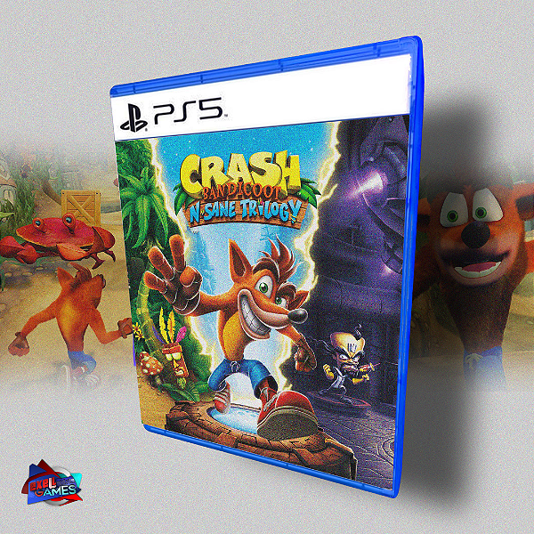 Crash Bandicoot N.Sane Trilogy PS5 MÍDIA DIGITAL