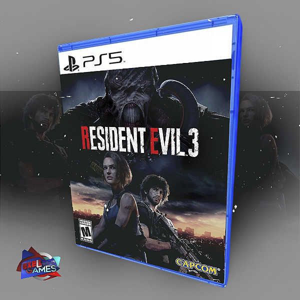 RESIDENT EVIL 3 REMAKE - PS5 MÍDIA DIGITAL - Exell Games