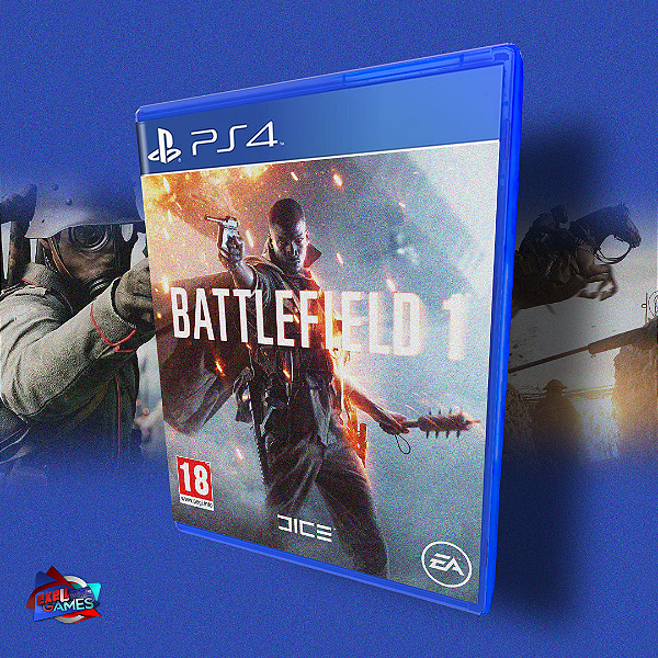 BATTLEFIELD 1 - PS4 MÍDIA DIGITAL