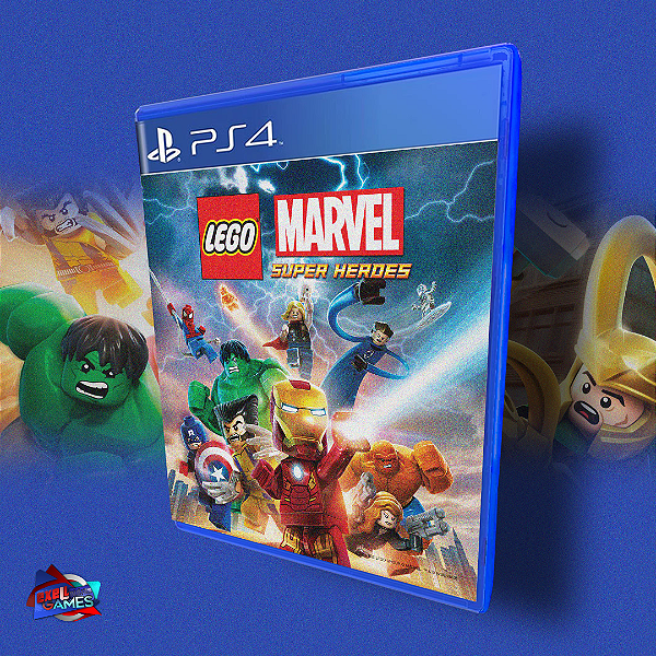 LEGO MARVEL SUPER HEROES - PS4 MÍDIA DIGITAL