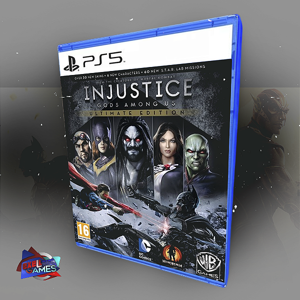 INJUSTICE GODS AMONG US ULTIMATE EDITION - PS5 MÍDIA DIGITAL