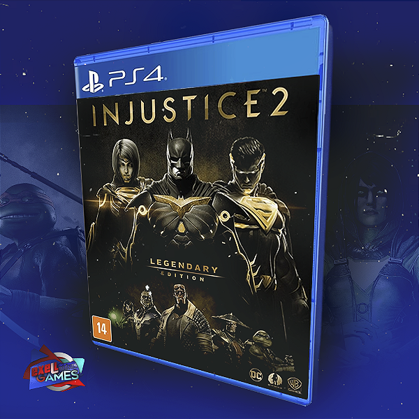 INJUSTICE 2 - PS4 MÍDIA DIGITAL
