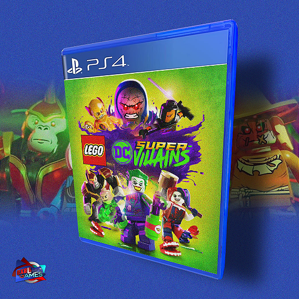 LEGO DC SUPER-VILÕES - PS4 MÍDIA DIGITAL