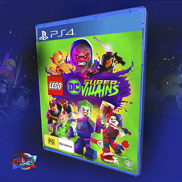 LEGO DC SUPER-VILÕES - PS4 MÍDIA DIGITAL