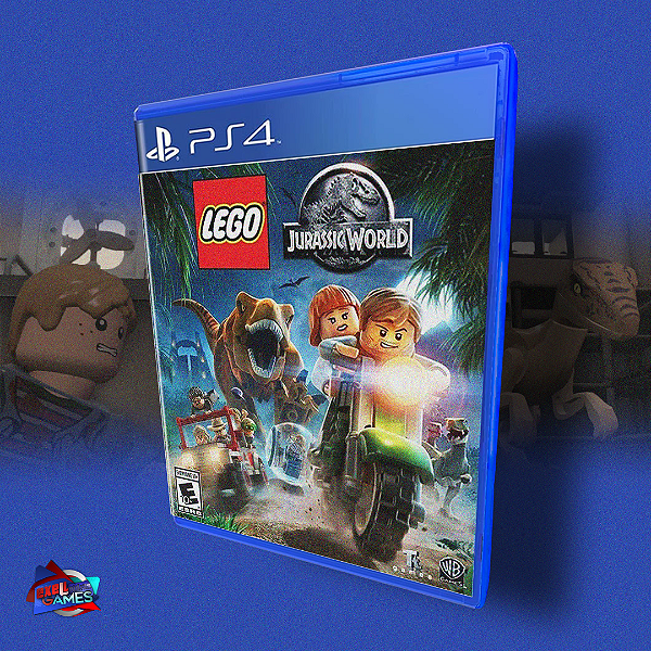 LEGO JURASSIC WORLD O MUNDO DOS DINOSSAUROS - PS4 MÍDIA DIGITAL