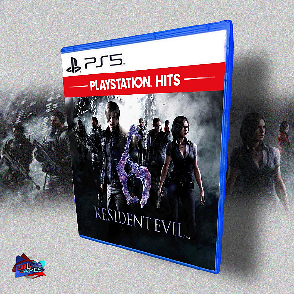RESIDENT EVIL 6 - PS5 MÍDIA DIGITAL