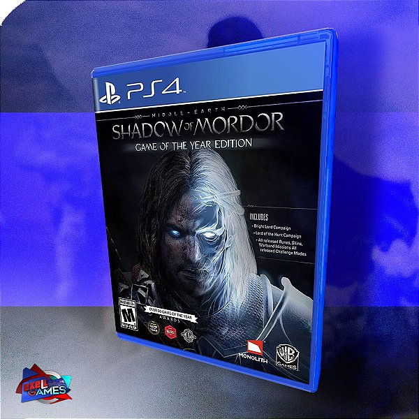 Terra-média Sombras de Mordor - PS4 MÍDIA DIGITAL