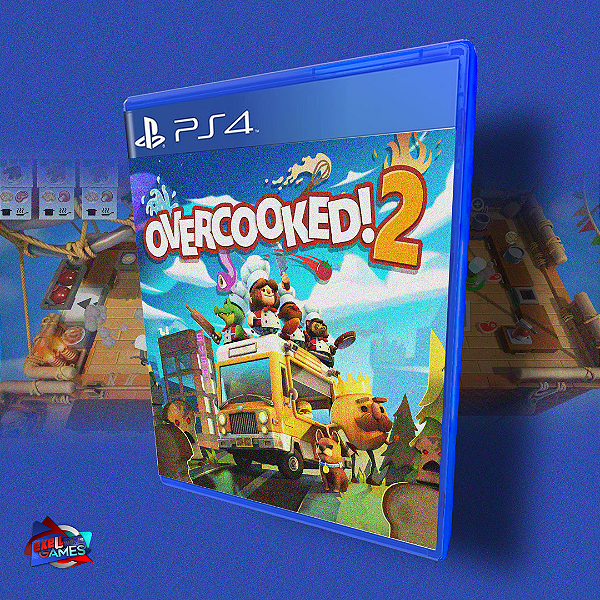 Overcooked! 2 - Versão PS4 MÍDIA DIGITAL
