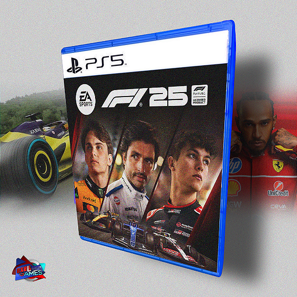 F1 2025 FÓRMULA 1  VERSÃO PS5  MÍDIA DIGITAL