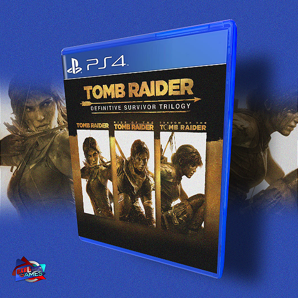 Tomb Raider: Definitive Survivor Trilogy PS5 MÍDIA DIGITAL