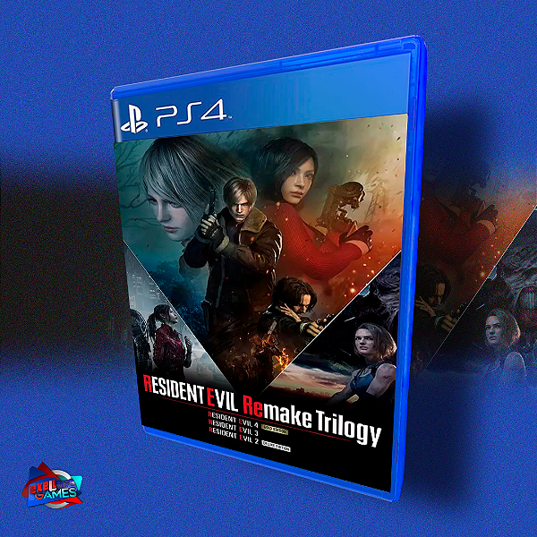 Resident Evil Remake Trilogy PS4™ MÍDIA DIGITAL