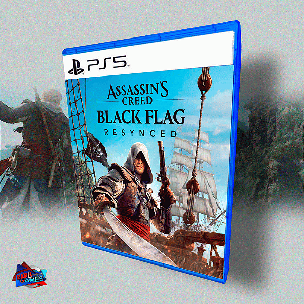 Assassin's Creed Black Flag Resynced PS5 MÍDIA DIGITAL
