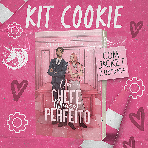 KIT COOKIE - COM JACKET ILUSTRADA