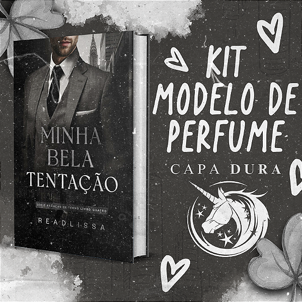 KIT MODELO DE PERFUME - CAPA DURA