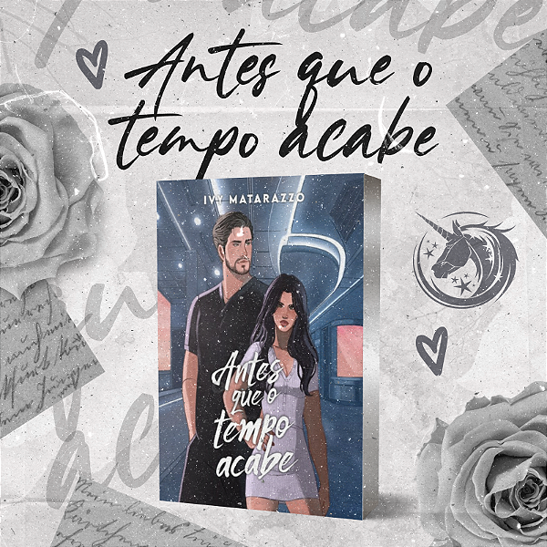 ANTES QUE O TEMPO ACABE - CAPA ILUSTRADA