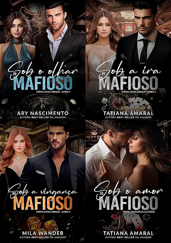 COMBO MÁFIA NOVA IORQUE - LEVE 4 E PAGUE 3 - PROMO DE NATAL 2025