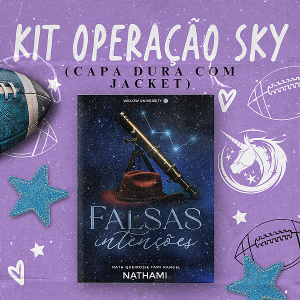 KIT OPERAÇÃO SKY - CAPA DURA