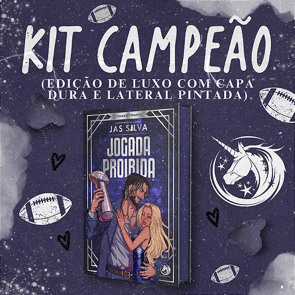 KIT CAMPEÃO - CAPA DURA DE LUXO