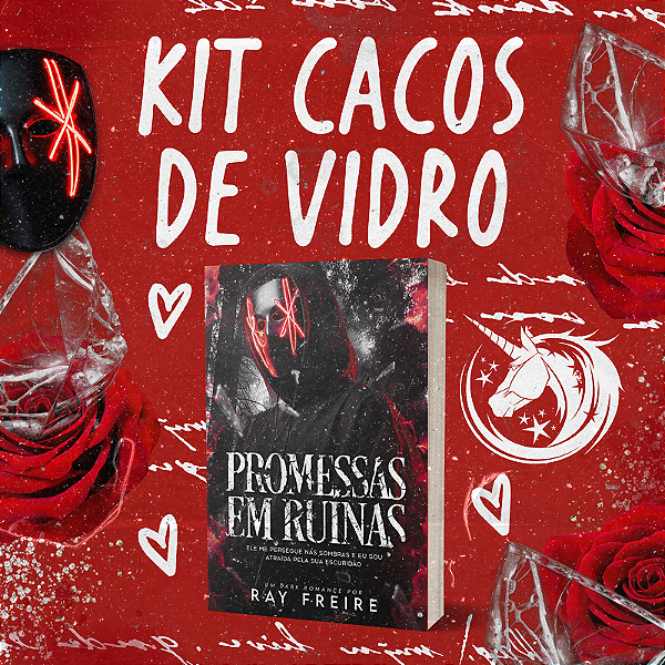 KIT CACOS DE VIDRO