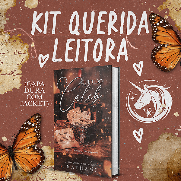 KIT QUERIDA LEITORA - CAPA DURA COM JACKET